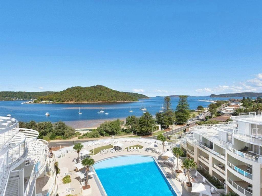 Ocean Panorama - 1 Bedroom Oceanview Apt Ettalong Beach Buitenkant foto